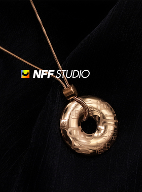 欧美复古钛钢吊坠锁骨链