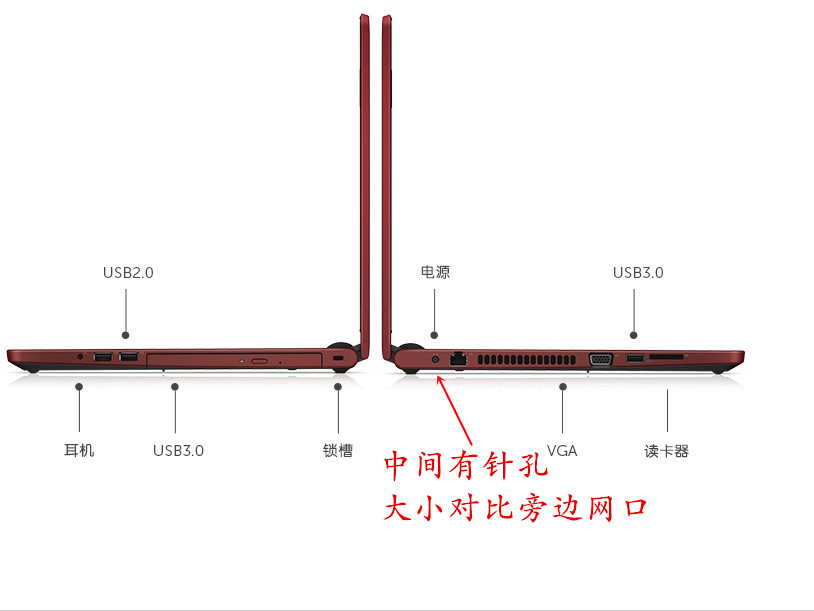 DELL戴尔Inspiron15-3552 3559 3567笔记本电源适配器65W充电器线 - 图1