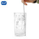 KLP mirror series mixing bar spoon stainless steel bartending fork and spoon girlfriend's special high-looking round handle bar tool