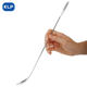 KLP mirror series mixing bar spoon stainless steel bartending fork and spoon girlfriend's special high-looking round handle bar tool