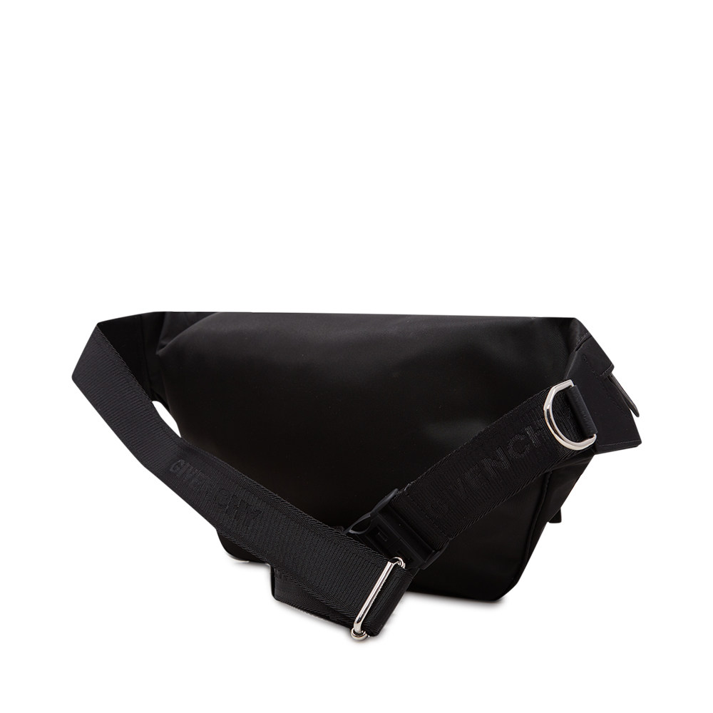 givenchy黑色经典款男士腰包斜挎包 魅力惠买手折扣直营男士包袋