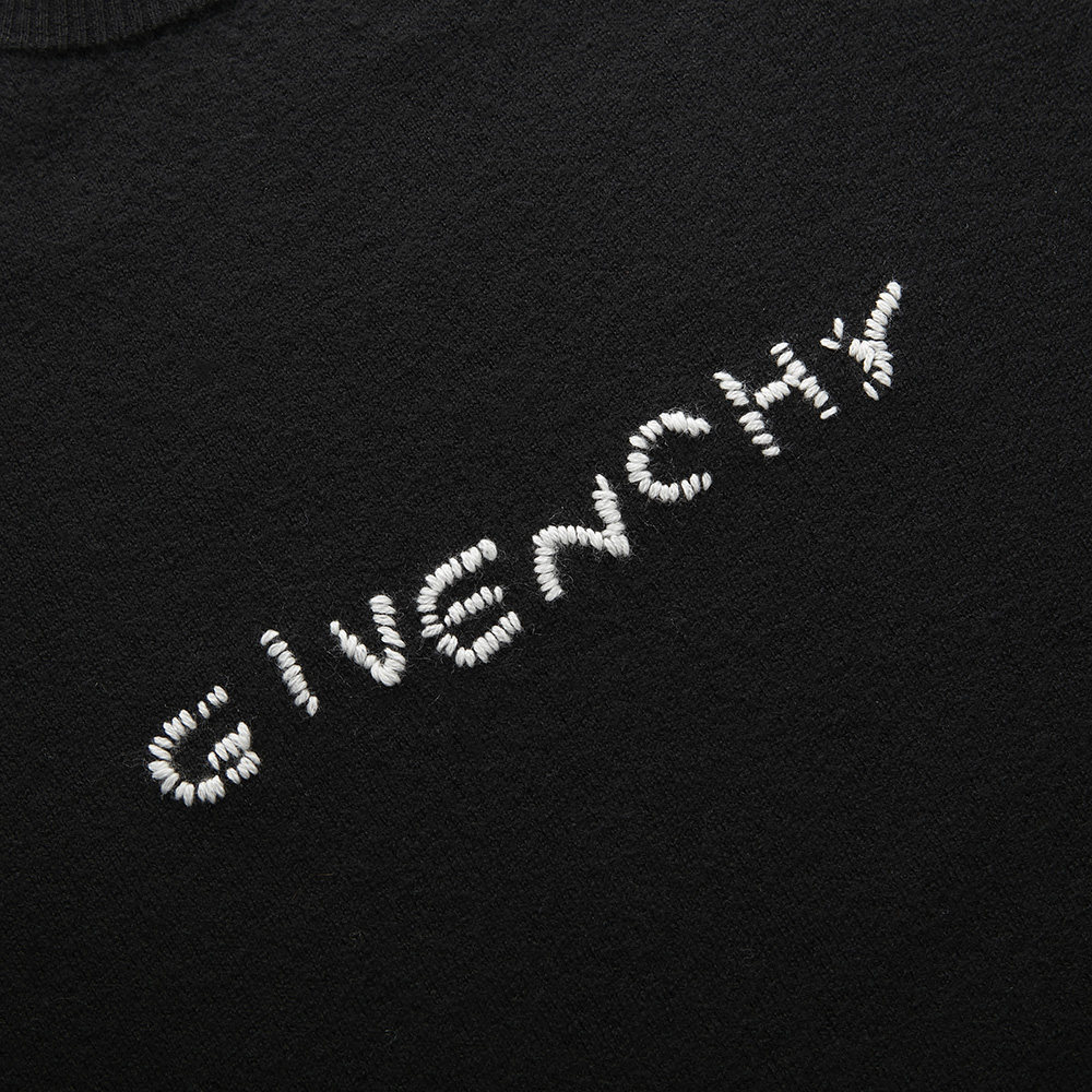 givenchy /纪梵希多色字母刺绣圆领 天猫奢品直营针织衫/毛衣