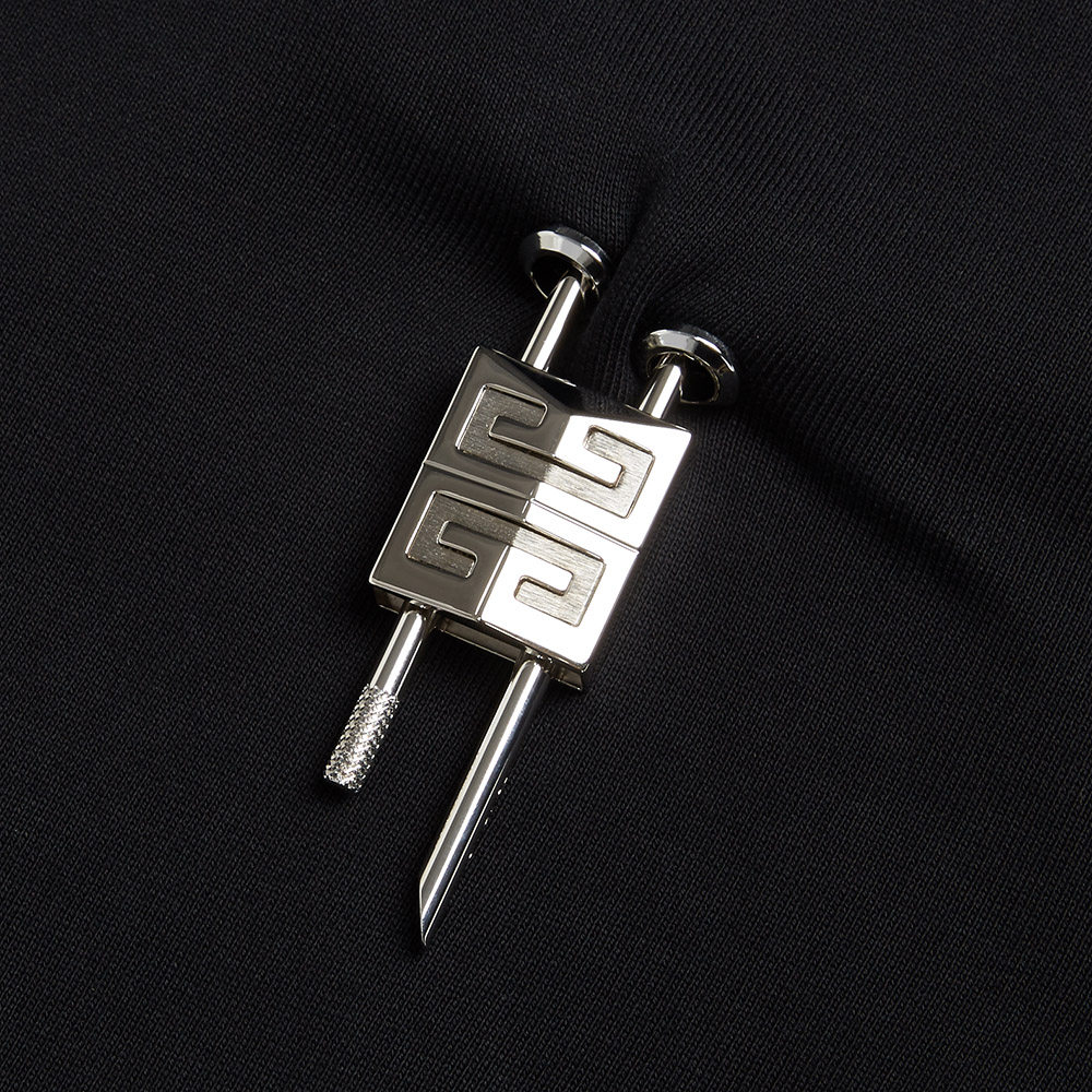 givenchy /纪梵希黑色纯棉logo卫衣 魅力惠买手折扣直营卫衣