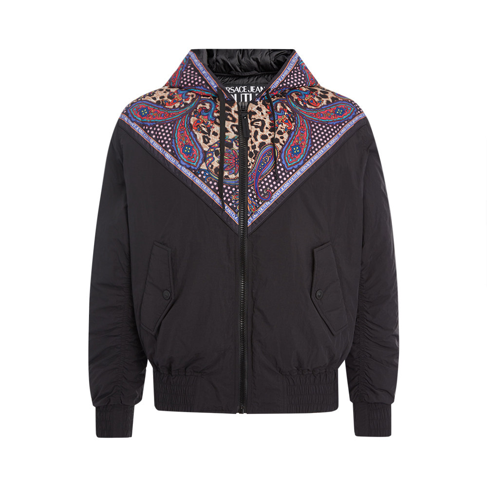 versace jeans couture黑色 魅力惠买手折扣直营夹克