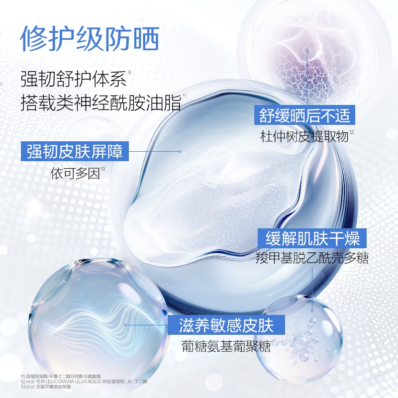 【重磅新品】珀莱雅超膜蓝管纯物理防晒术后舒缓敏感肌可用SPF35