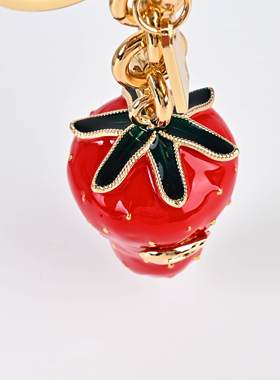 金色樱桃钥匙圈环车厘子包包挂件