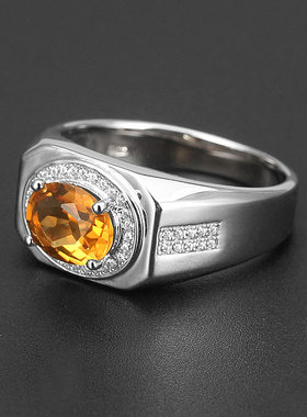 925纯银戒指男个性免费刻字