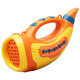 Children play toy trumpet onomatopoeia to exercise lung capacity