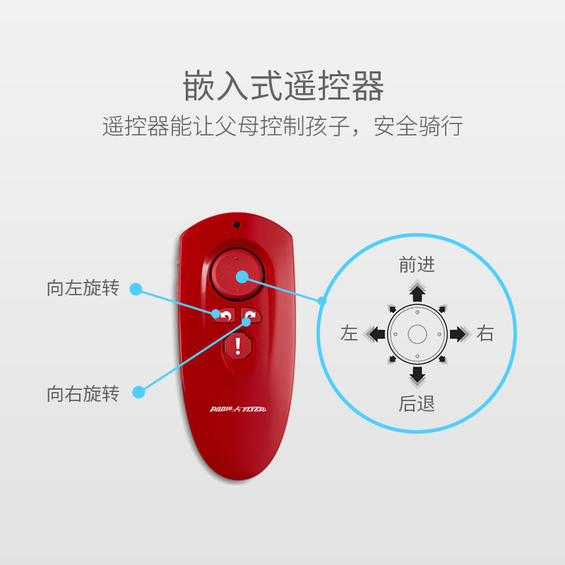 美国儿童车遥控小红车卡丁车玩具车 ilollipop儿童电动车