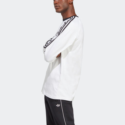 Adidas/阿迪达斯正品三叶草男子夏季新款运动长袖T恤IA4879 - 图1