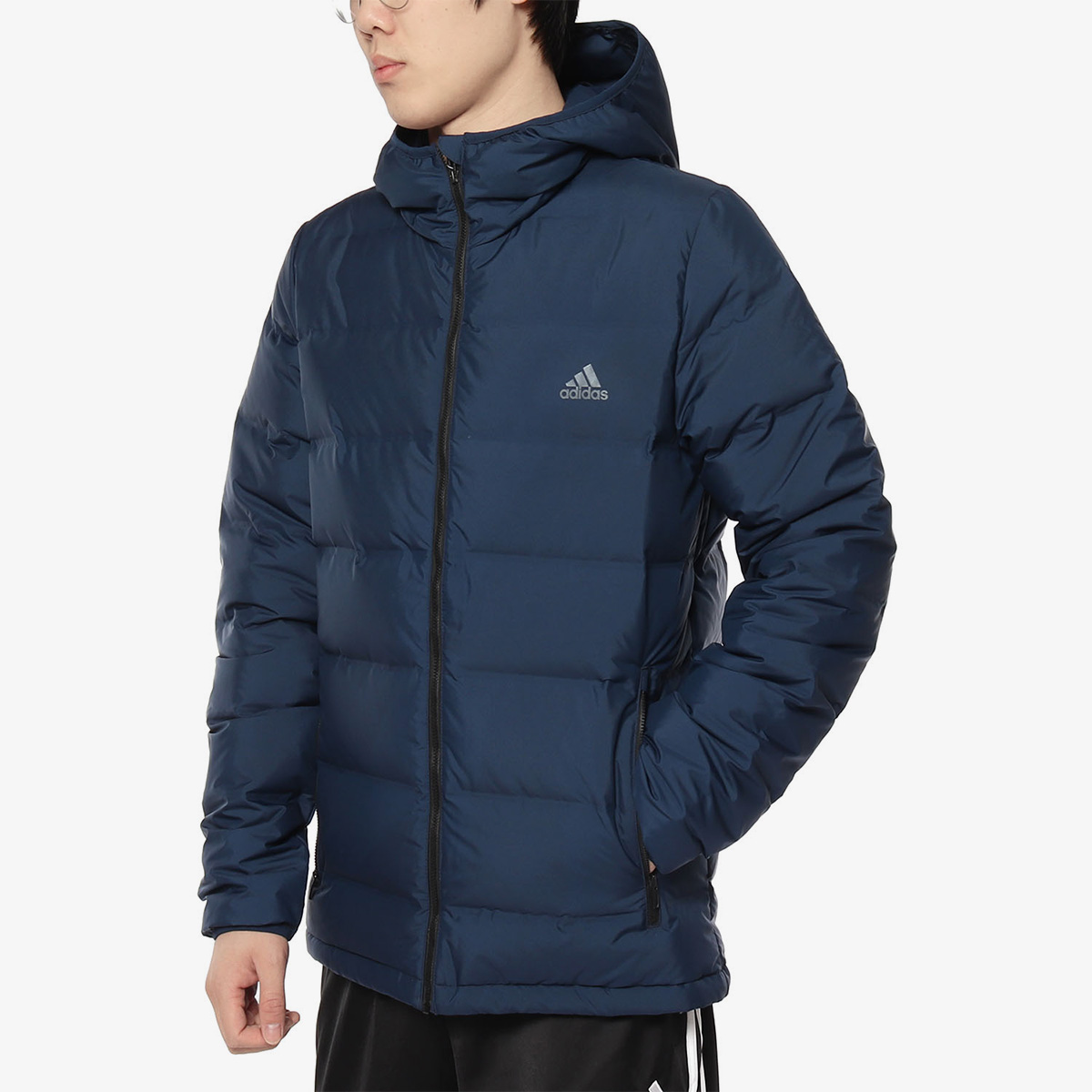 Adidas/阿迪达斯正品冬新款男子运动防风保暖羽绒服CZ2311-图1