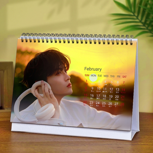 田栩宁台历2026年来图定制日历逆爱周边桌面摆件生日礼物明星月历 - 图2