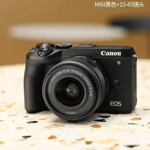 canon佳能EOS M6 II二代M50M200M100M5M10微单照相机专业shy高清 - 图1