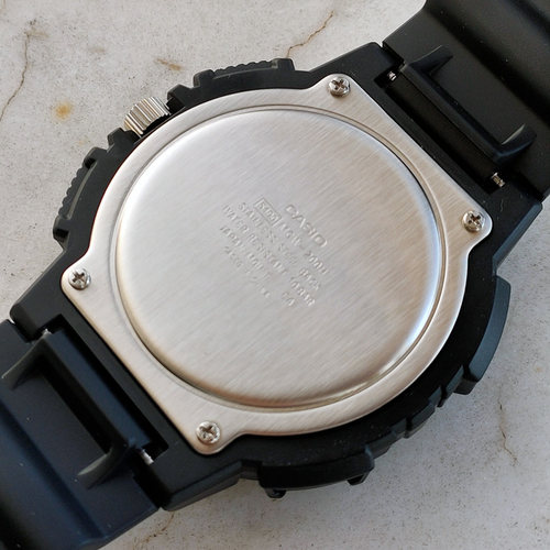 卡西欧手表男 CASIO MCW-200H-1A 运动黑武士防水简约石英表 - 图1