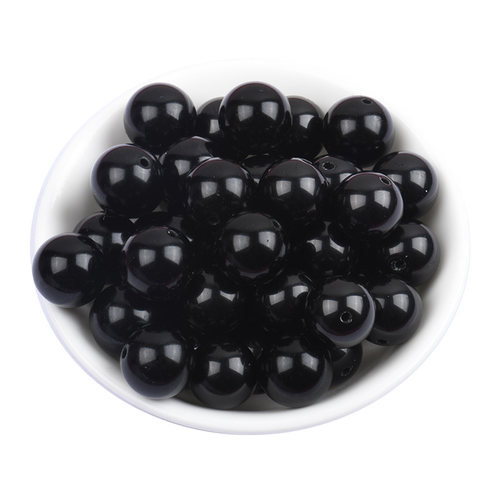 7A天然乌金黑曜石散珠子彩虹眼黑色diy水晶饰品双眼金银曜石单珠 - 图3