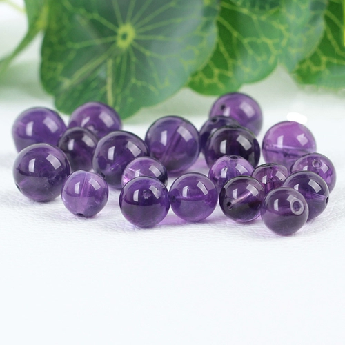 八度空间（珠宝） Натуральные бусины с аметистом, украшение-шарик, браслет из бисера ручной работы