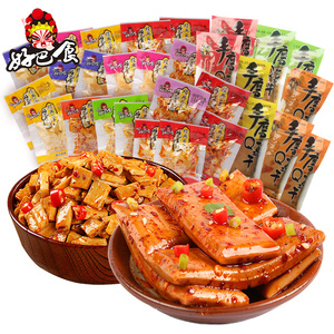 好巴食手磨q弹豆干散装2斤