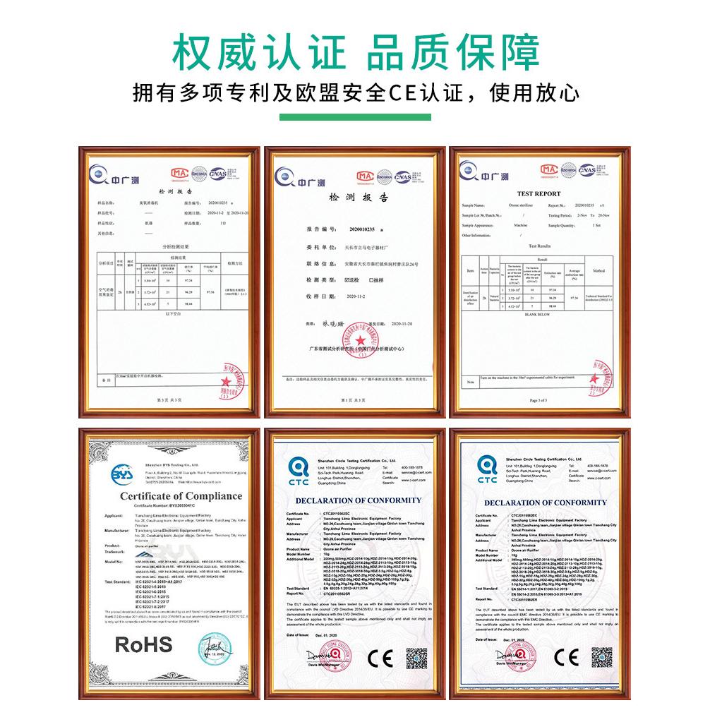 10g臭氧发生器臭氧机除甲醛宠物店除臭除异味家用空气净化器主机 - 图0