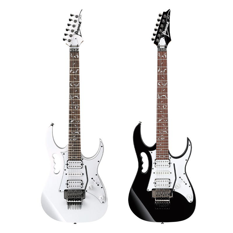 正品日本Ibanez电吉他依班娜JEMJR签名款24品大双摇电吉他套装-图1