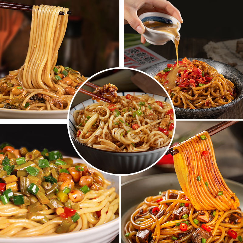 渣渣灰南昌拌粉12盒正宗江西米粉 川蜀老味道食品方便面/拉面/面皮