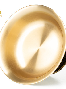 黄铜精工护法杯供水杯贡酒碗