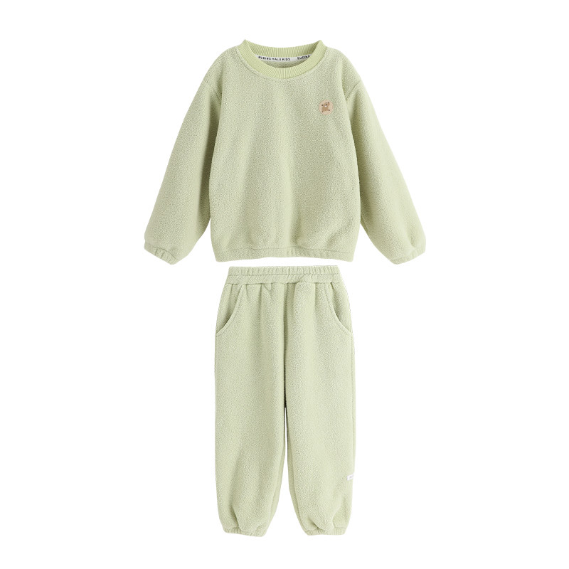 沫沫童装冬装儿童休闲保暖睡衣2026秋冬季新款女童洋气家居服套装,淘宝优惠券,粉丝福利购,淘宝优惠卷