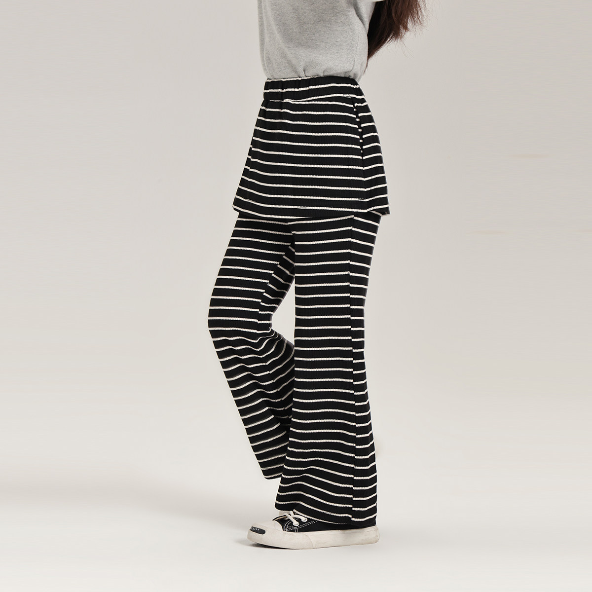 布丁哈鲁秋装儿童长裤2026秋季新款女童裤子洋气条纹休闲裤,淘宝优惠券,粉丝福利购,淘宝优惠卷