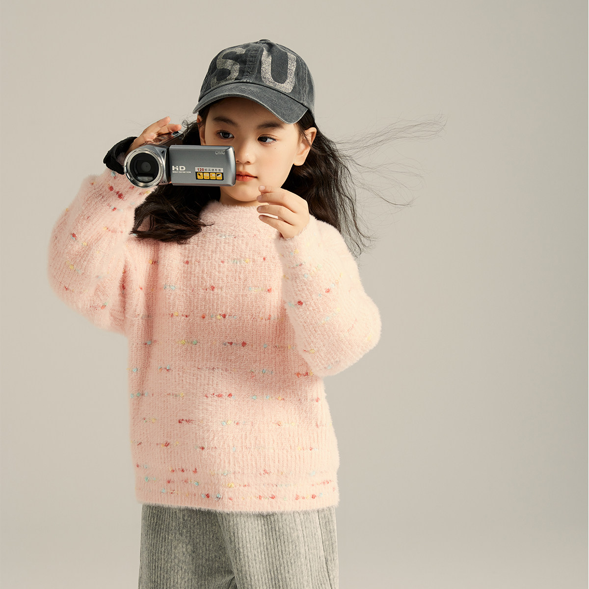 沫沫家童装冬装女童针织衫2026秋冬季新款儿童洋气毛衣,淘宝优惠券,粉丝福利购,淘宝优惠卷
