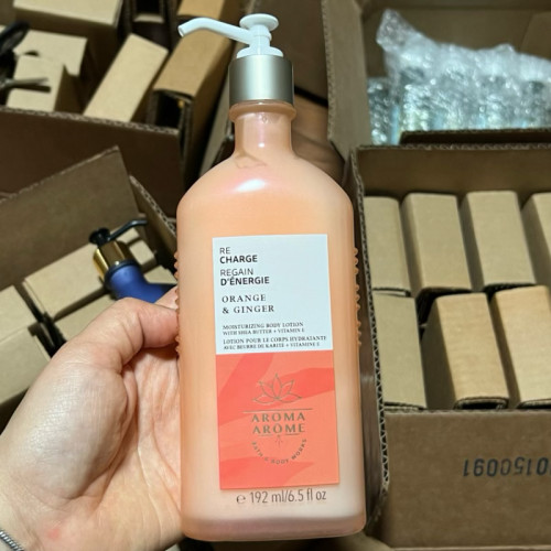 BBW橙子橘子生姜香氛身体乳液大瓶192ml激活能量Bath&Body Works - 图0