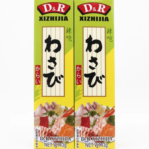 莱阳喜之家DR芥末膏青芥辣酱43g辣根寿司料理生鲜刺身绿芥末 包邮 - 图1