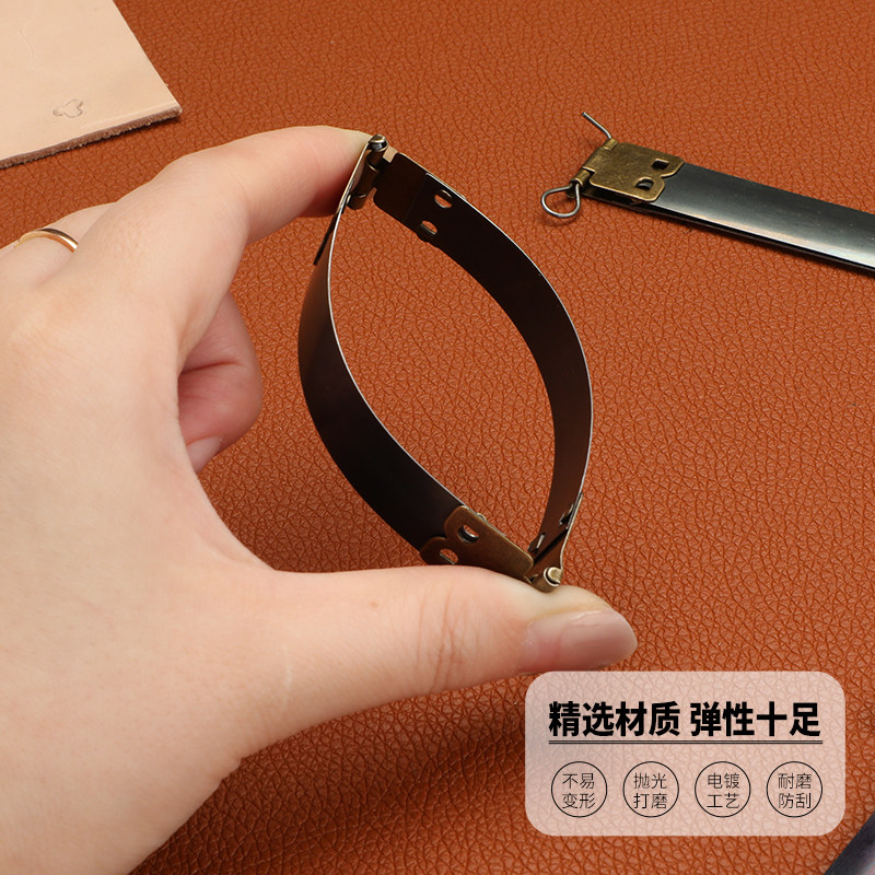 银色古铜色diy弹力片口金弹簧条口金零件耳机包布艺包配件弹簧片,淘宝优惠券,粉丝福利购,淘宝优惠卷