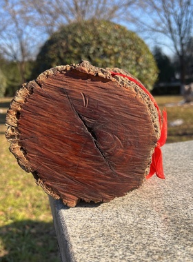 保真雷击枣木原木雷头枝原料