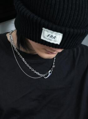 VIBESTUDIOS中性钛钢项链不掉色