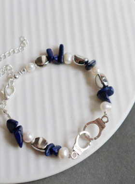 淡水珍珠裸石甜酷风情侣原创设计