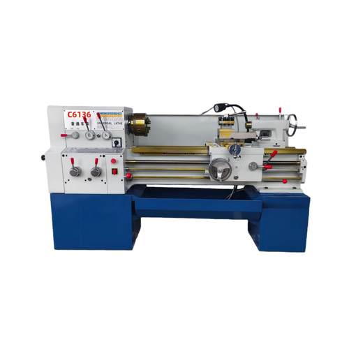 龙威C6136普通车床C6140小型金属小型车床轴类零部件价格优惠 - 图3