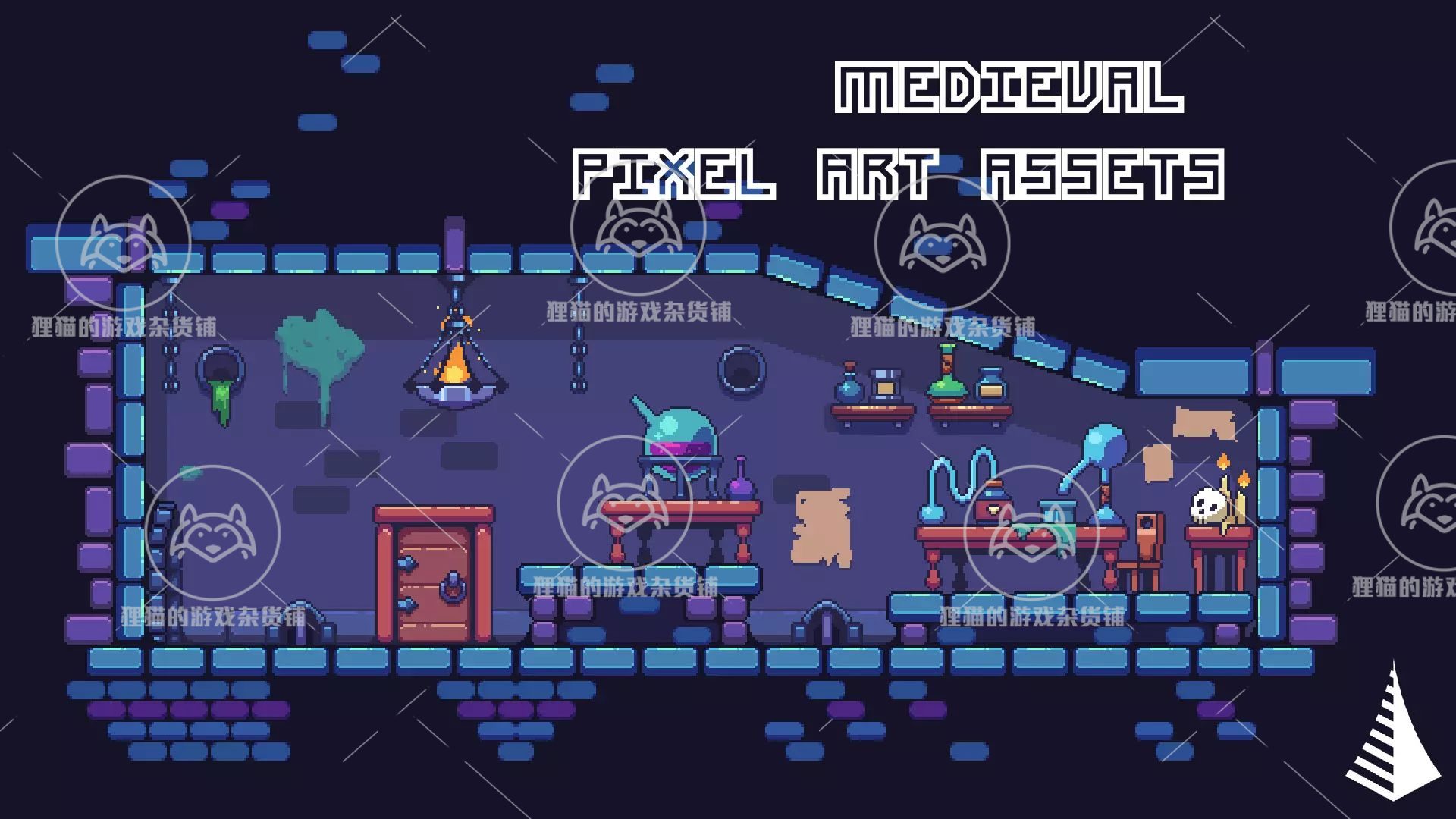 Unity Medieval pixel art asset 2.0 包更新 中世纪横板像素资源 - 图3