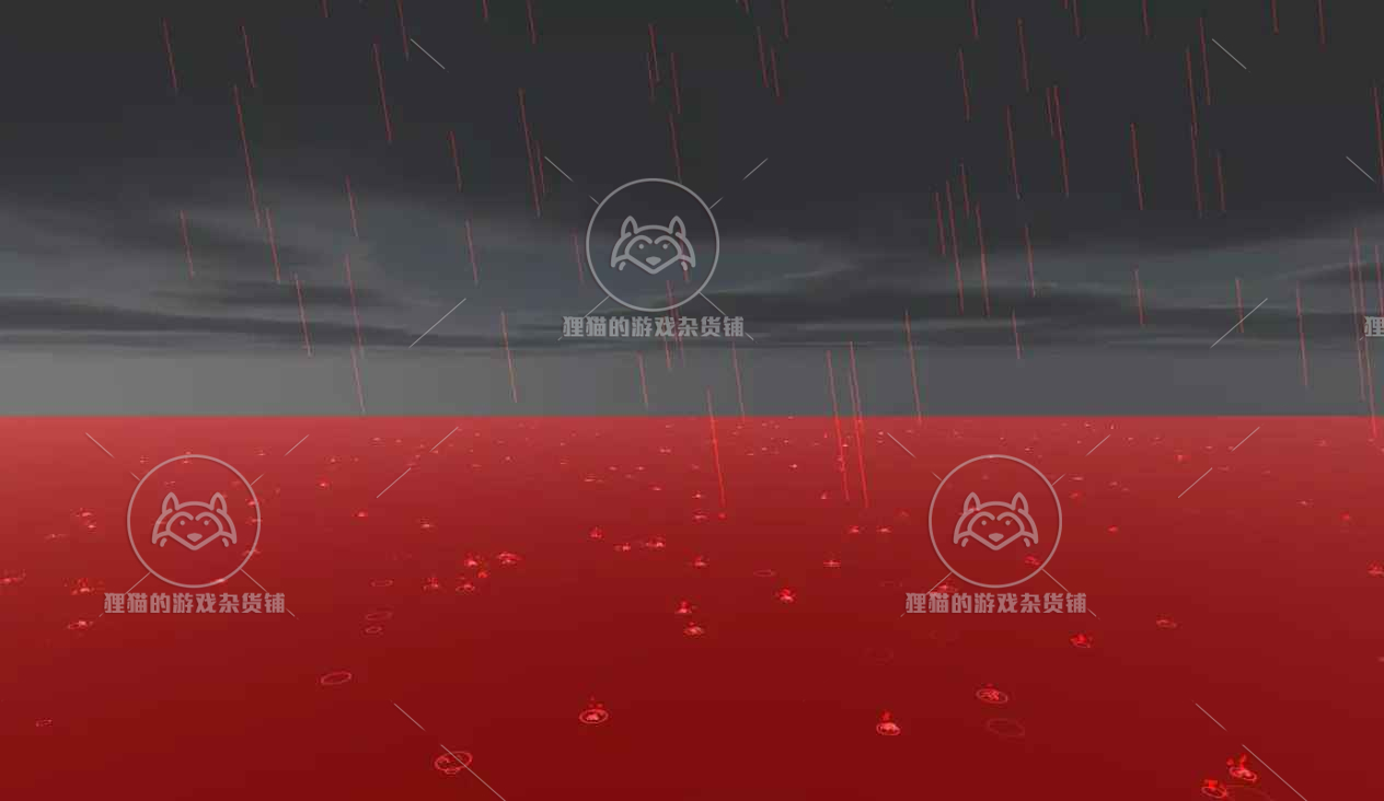 Unity 最新版Cartoon Rain Blood Rain 1.1 卡通雨水血雨粒子效果 - 图2