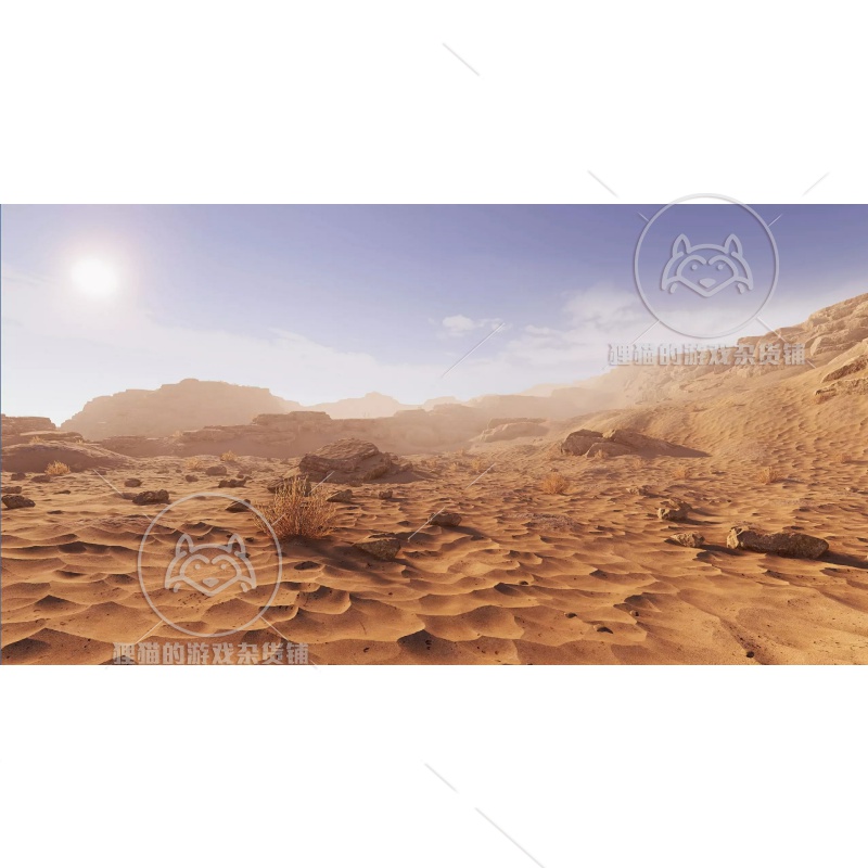 Unity RockyDesert真实沙漠岩石模型场景素材包更新 1.3-图3