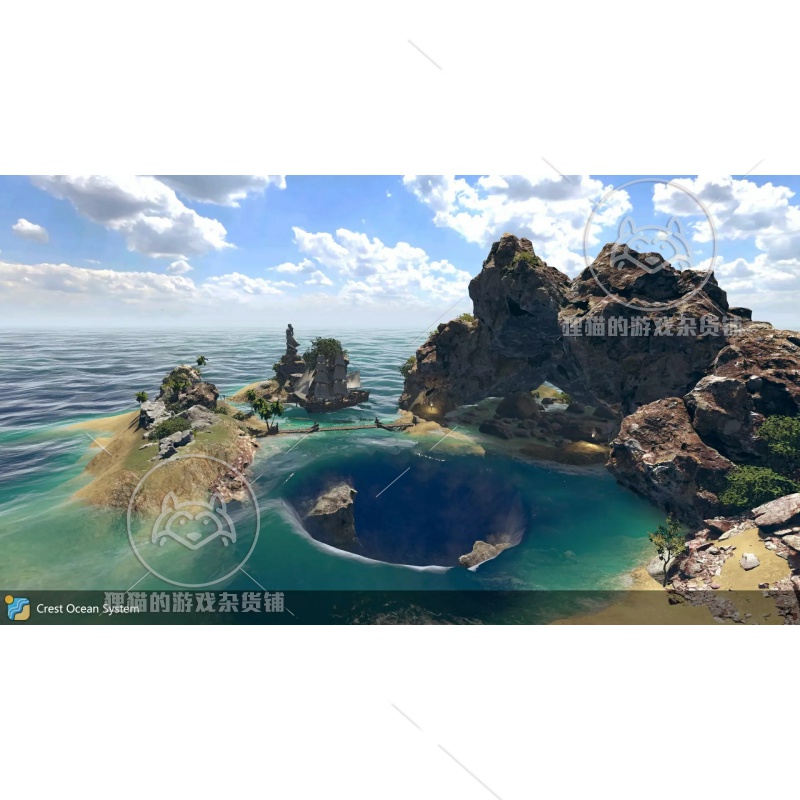 Unity 最新版 Crest Water System URP Ocean Rivers 4.20.1 河流 - 图0