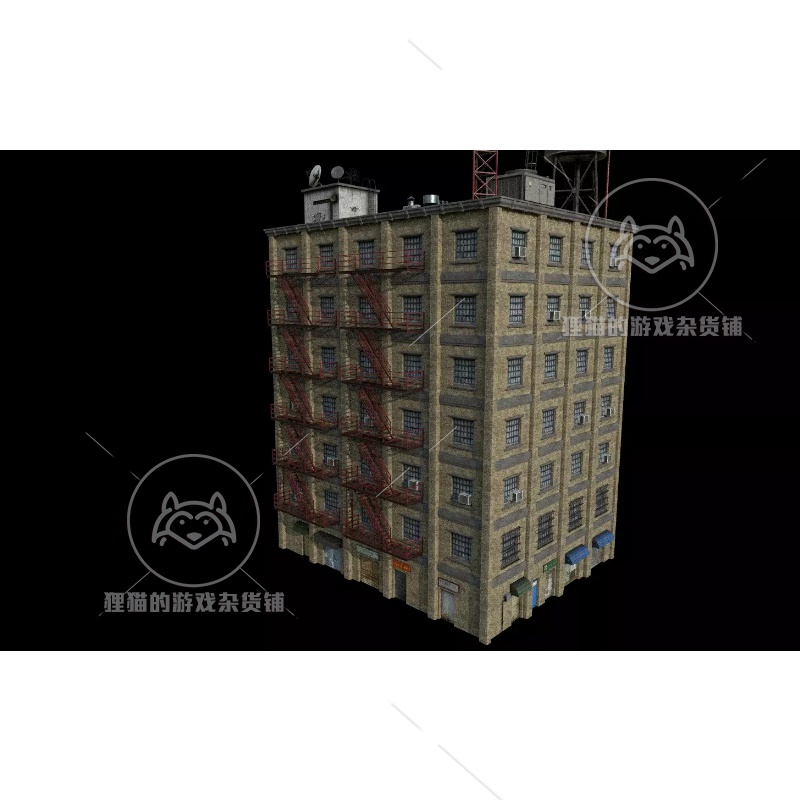 Unity Modular Building and Skyscrapers System 1.0 大楼 HDRP - 图1