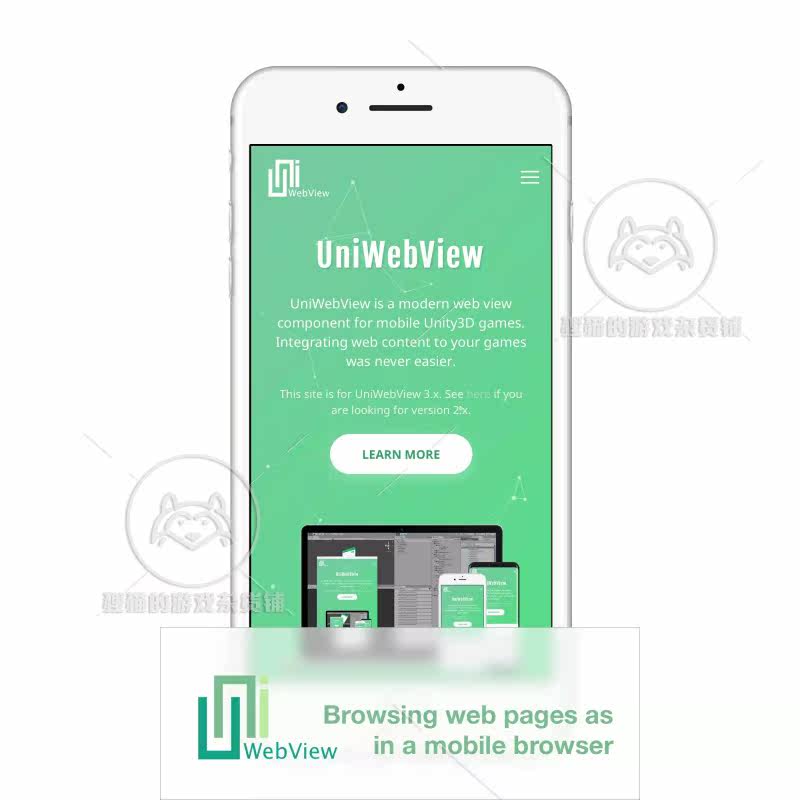 Unity UniWebView 4 内置内嵌式网页浏览器 4.13.0