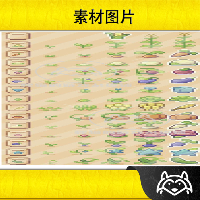 Itch.io 2D Pixel Sprout Lands Asset Pack 2D Cute Sprout Island Premium Pack