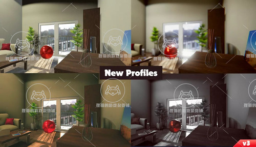Unity Post Processing Profiles 3.27  后处理插件 - 图1