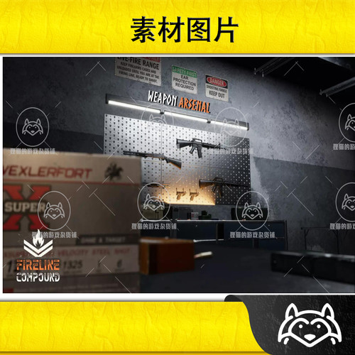 Unity Modular Shooting Range Military Base Military 1.0 - 图1
