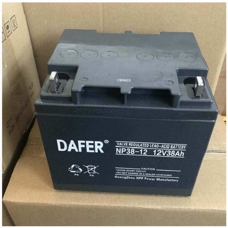 精密仪器UPS不间断电源DAFER德富力NP38-12阀控式电源12V蓄电池-图0