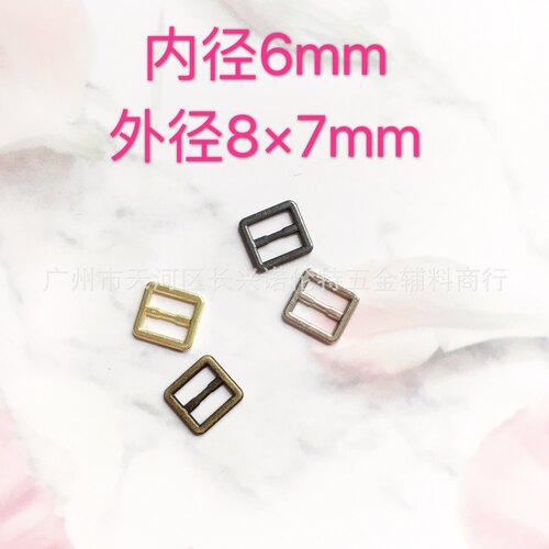 迷你日字扣BJD娃衣辅料扣子皮带扣娃娃用超小包扣鞋扣背带扣配件 - 图3