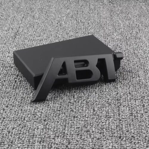 适用奥迪A4LA6L大众ABT车标改装车贴中网标尾标车身abt车标装饰贴 - 图2