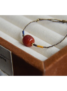 一抹南红朱砂红，岁岁长安宁