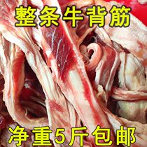 Ex-gratia 5 catty Cow External Ridge Fascia Beef Back Fascia Cold Fascia Brain-stewed Barbecue Cooking Ingredients