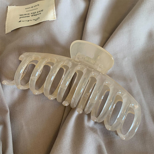 韩国ins发卡法式大号发抓大容量抓夹盘发后脑勺发夹高级感鲨鱼夹 - 图1